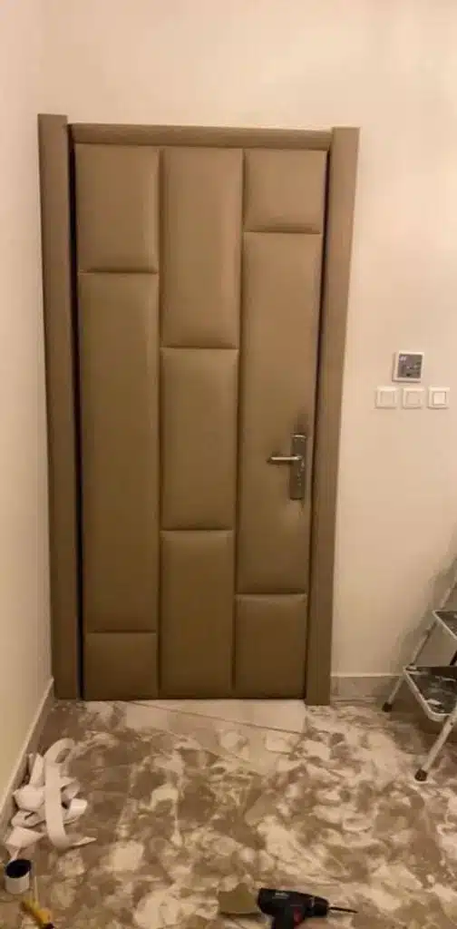 تركيب عازل صوت للباب الخشب الدمام