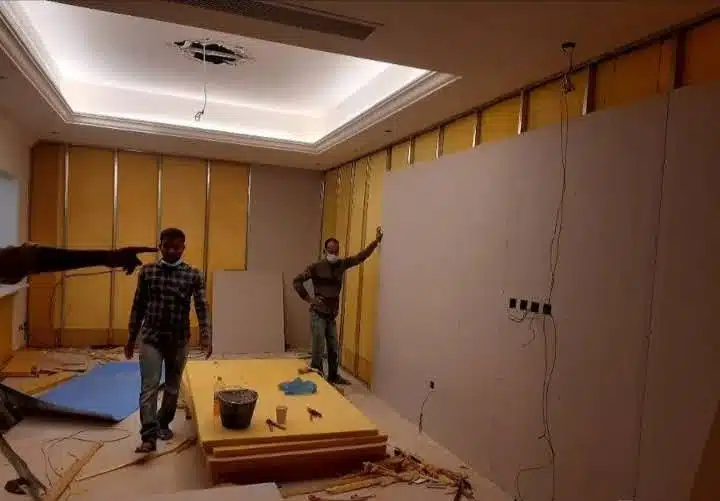 عازل الصوت للجدران بالدمام