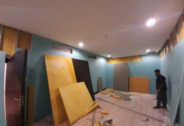 عازل صوتي للجدران الخبر